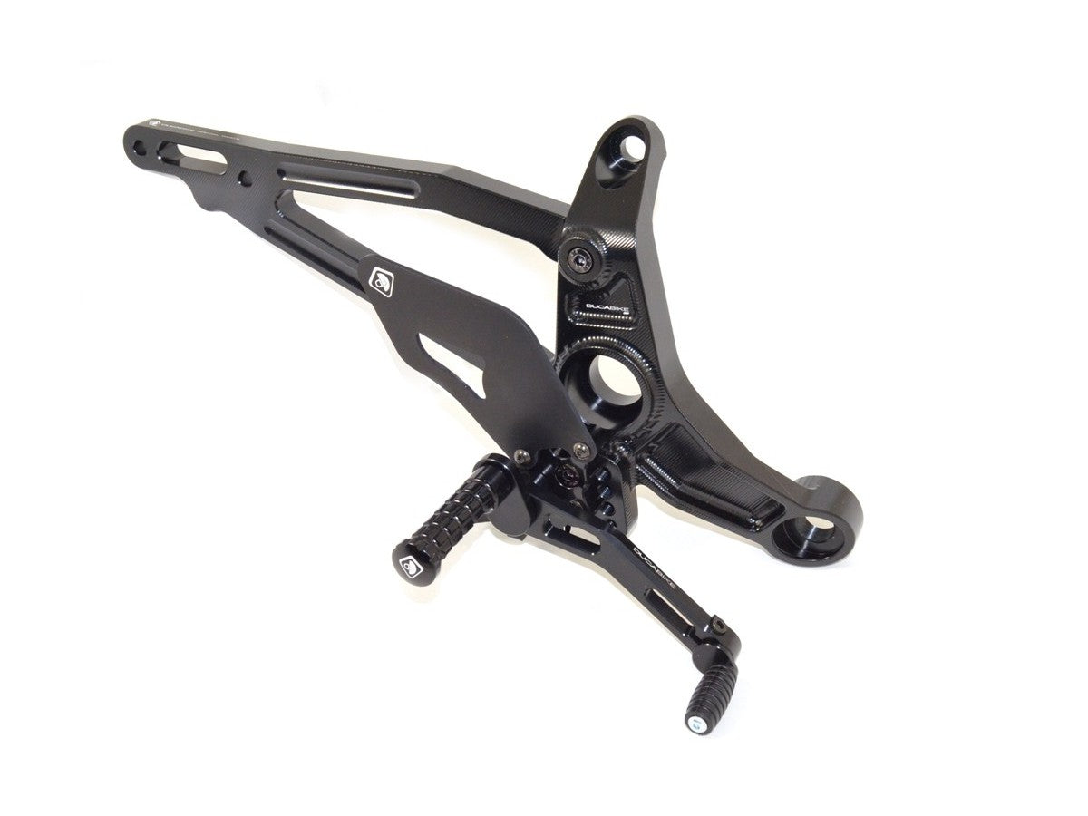 DBK Rearset Pilot Adjustable Ducati Monster 2014-2017 - Adventure Parts