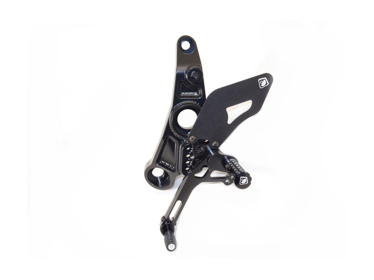 DBK Rearset Pilot Adjustable Ducati Monster 2014-2017 - Adventure Parts