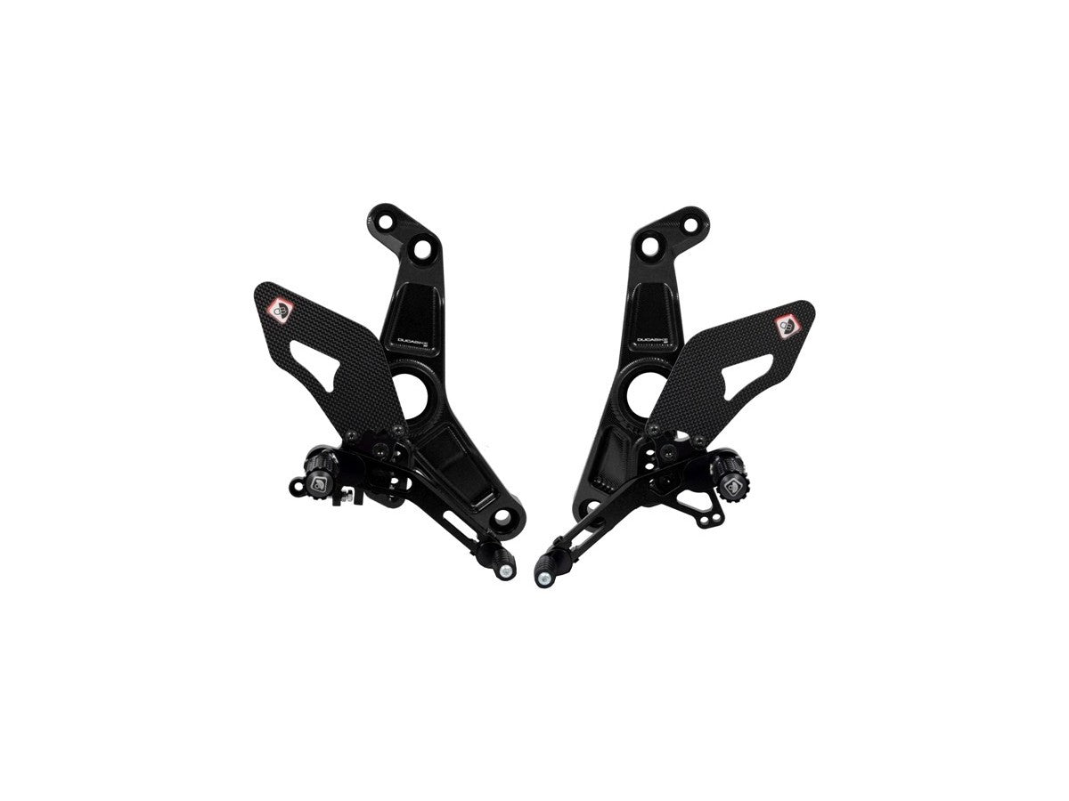 DBK Rearset Adjustable Ducati Monster 1200R 2016-2019 - Adventure Parts