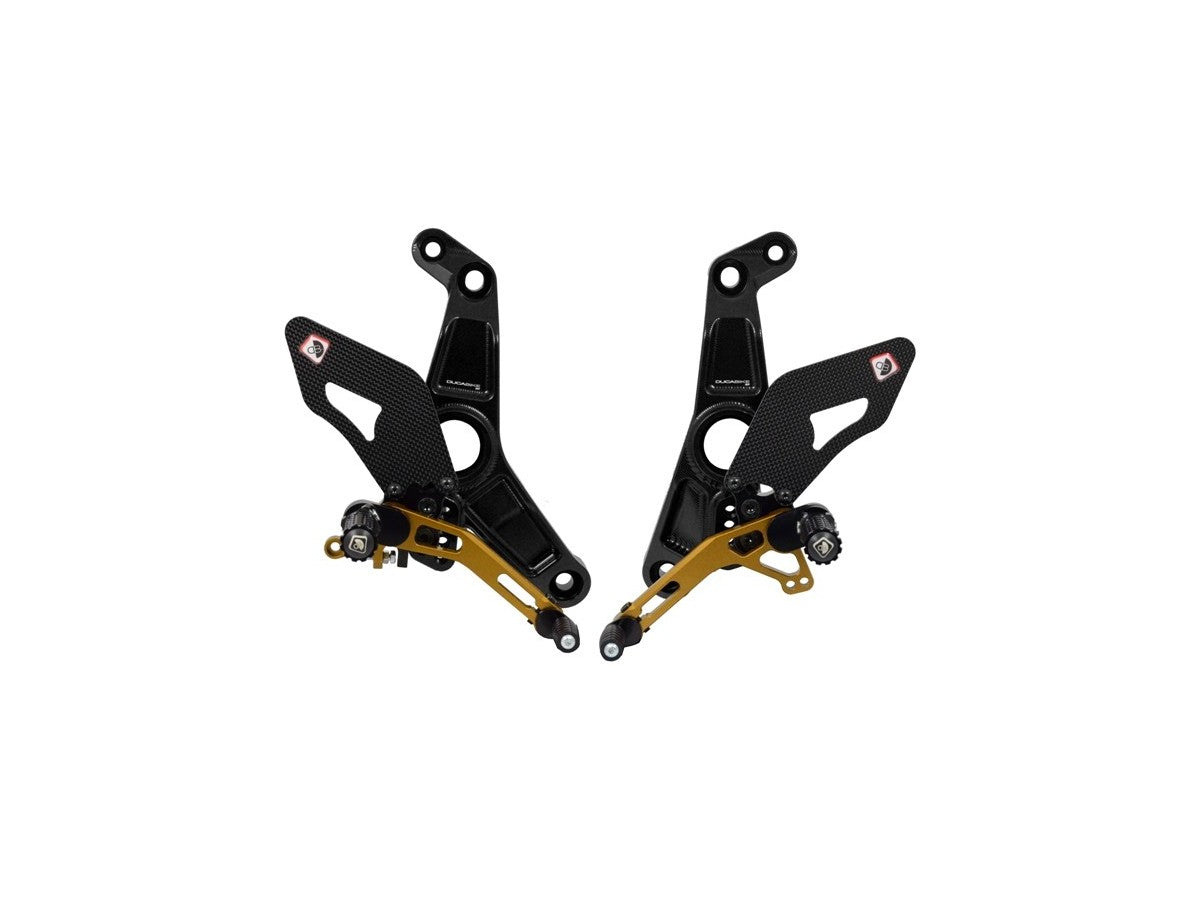 DBK Rearset Adjustable Ducati Monster 1200R 2016-2019 - Adventure Parts