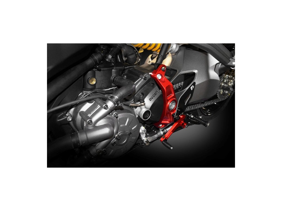 DBK Rearset Adjustable Ducati Monster 1200R 2016-2019 - Adventure Parts