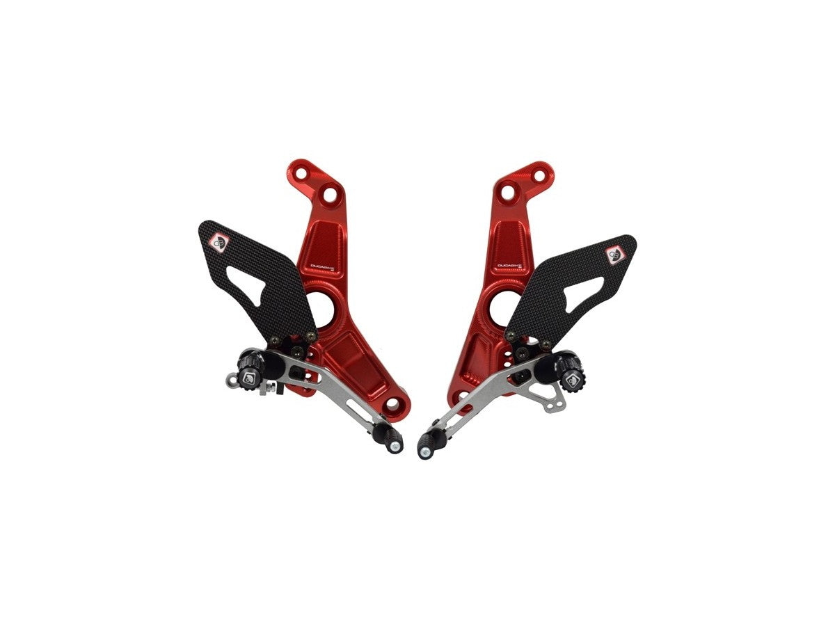 DBK Rearset Adjustable Ducati Monster 1200R 2016-2019 - Adventure Parts
