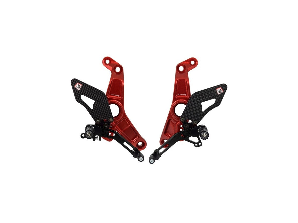 DBK Rearset Adjustable Ducati Monster 1200R 2016-2019 - Adventure Parts