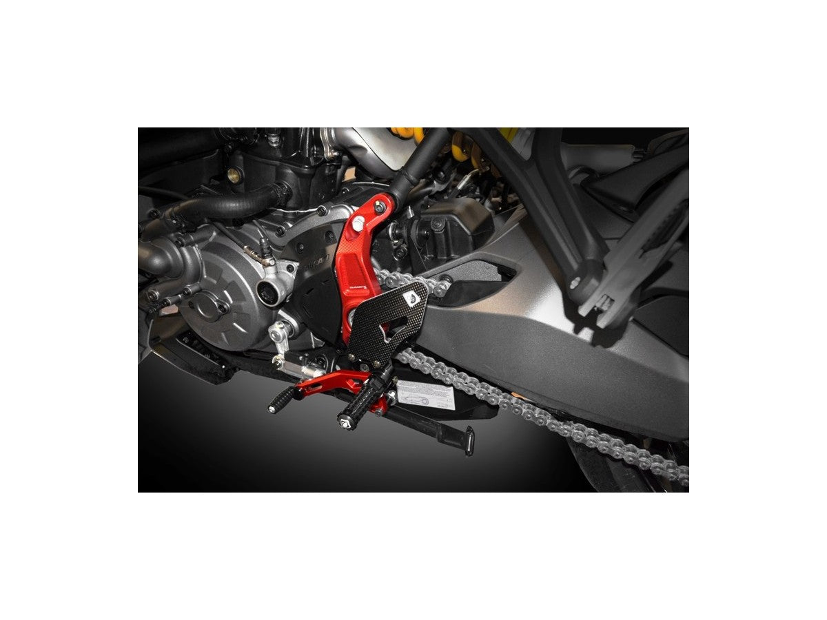DBK Rearset Adjustable Ducati Monster 1200R 2016-2019 - Adventure Parts