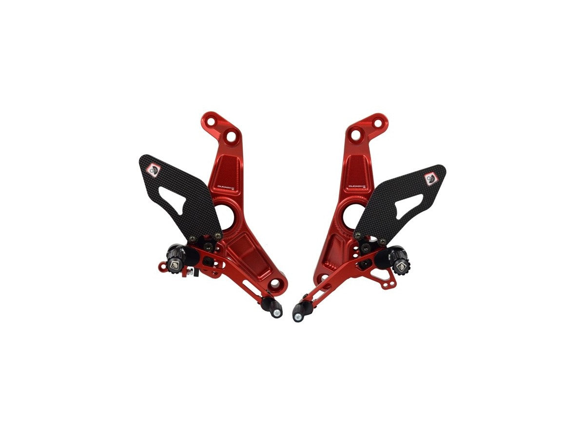 DBK Rearset Adjustable Ducati Monster 1200R 2016-2019 - Adventure Parts