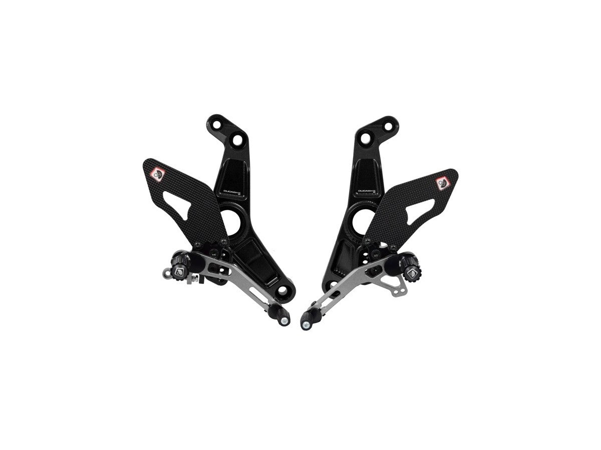 DBK Rearset Adjustable Ducati Monster 1200R 2016-2019 - Adventure Parts