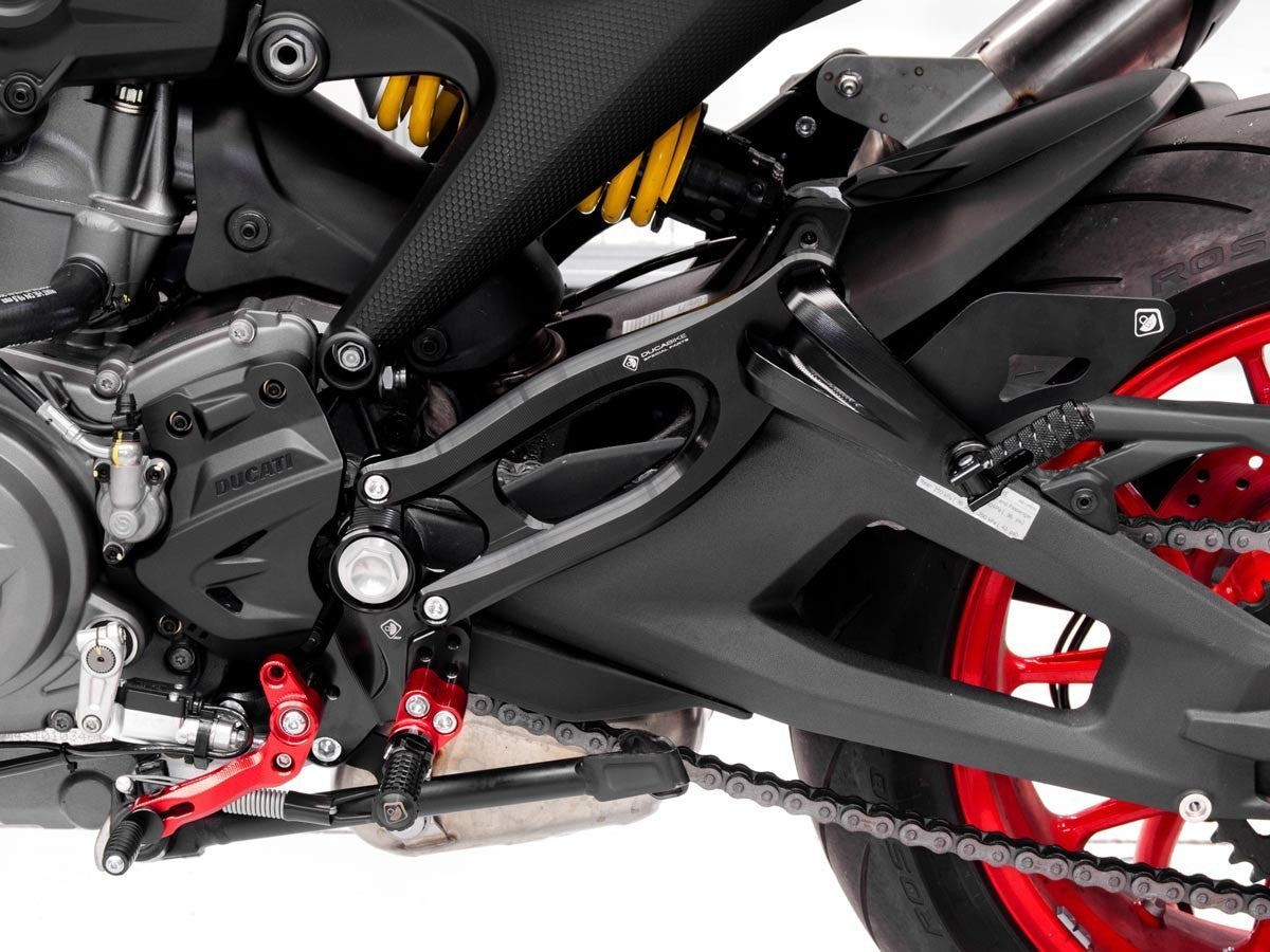 DBK Adjustable Rearset Ducati Monster 2021-2025 - Adventure Parts