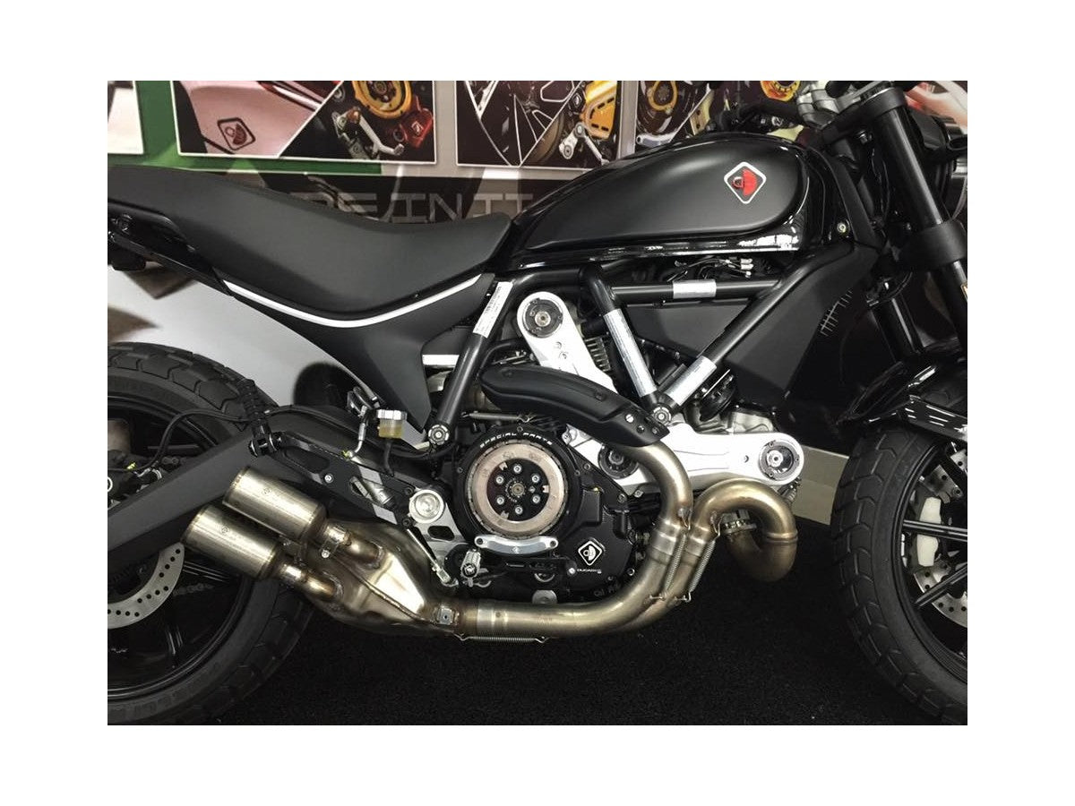 97 DBK Rearset Passenger Kit Ducati Monster 797 2017-2020