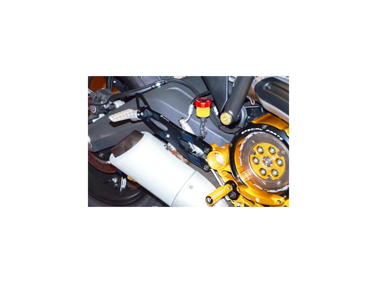 97 DBK Rearset Passenger Kit Ducati Monster 797 2017-2020