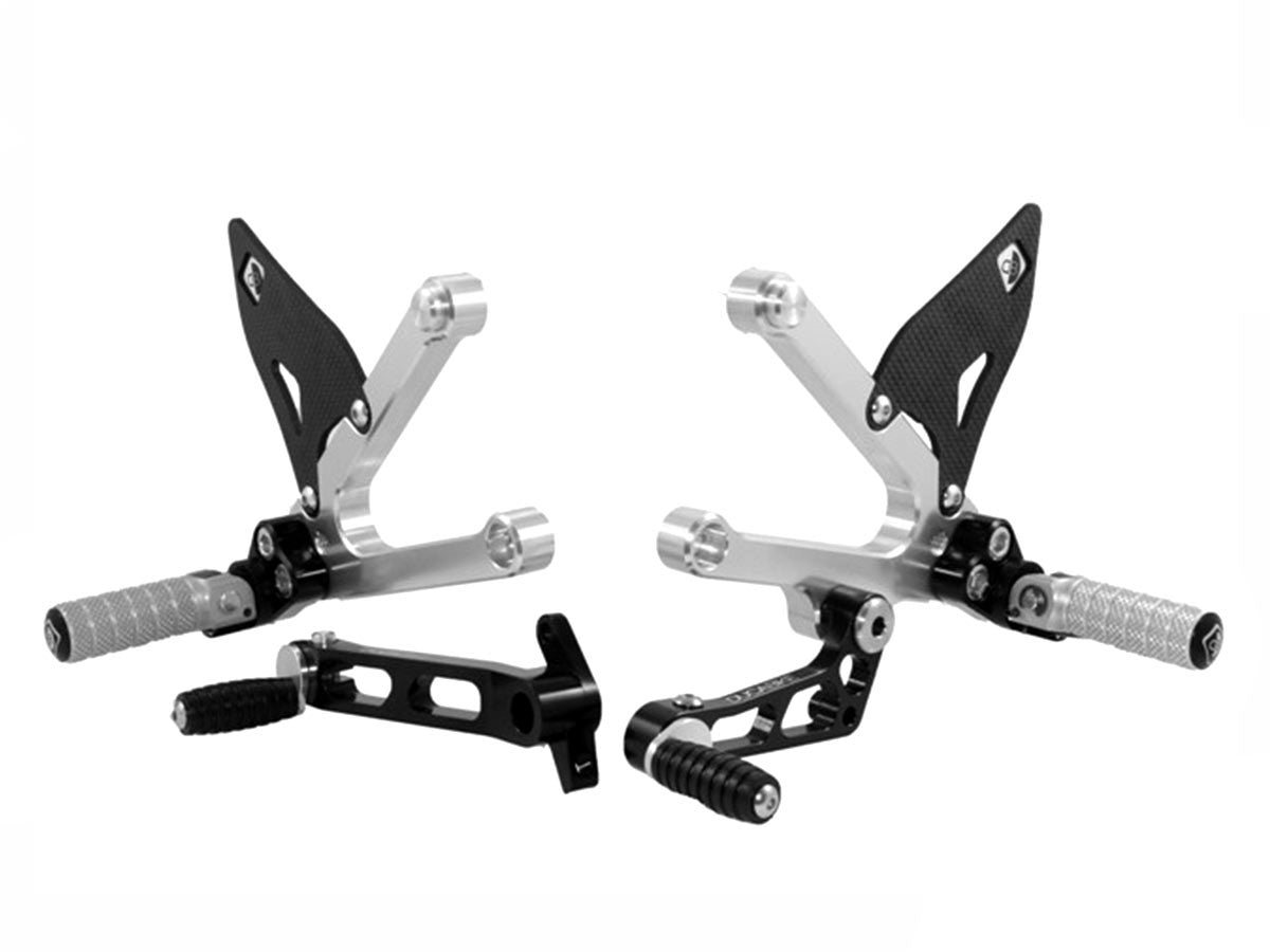 DBK Rearset Pilot Adjustable Ducati Super Sport 1999-2007 - Adventure Parts