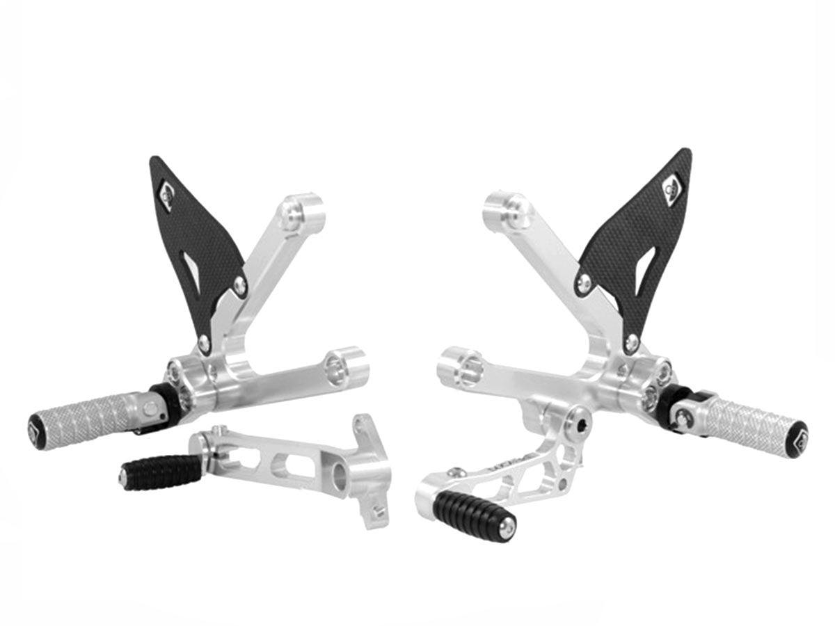DBK Rearset Pilot Adjustable Ducati Super Sport 1999-2007 - Adventure Parts