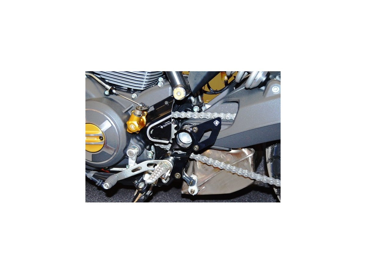 DBK Rearset Ducati Scrambler 2015-2020 - Adventure Parts
