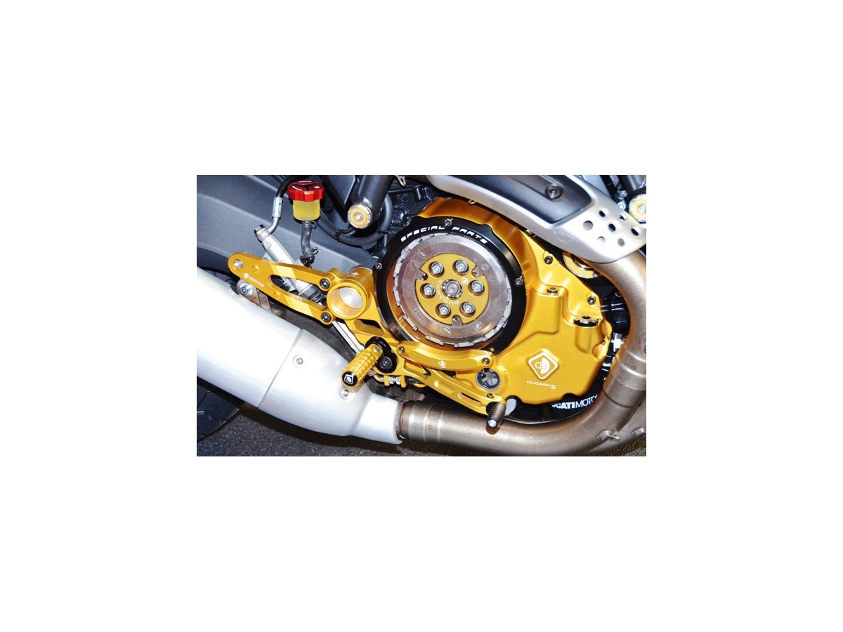DBK Rearset Ducati Scrambler 2015-2020 - Adventure Parts