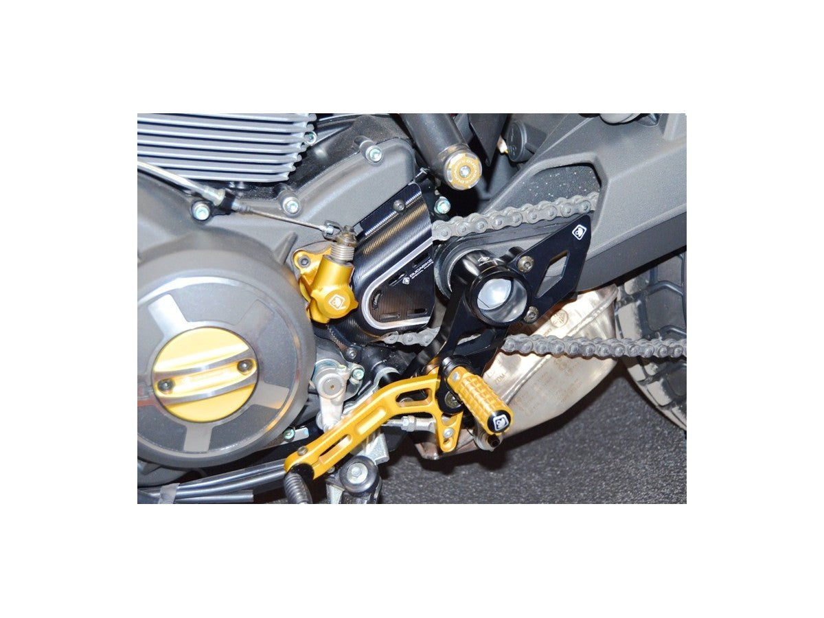 DBK Rearset Ducati Scrambler 2015-2020 - Adventure Parts