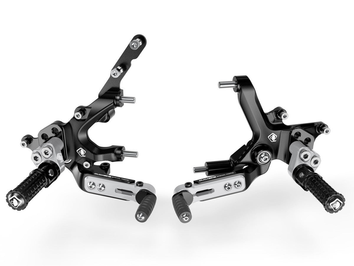 DBK Rearset Adjustable Ducati Streetfighter V2 2022-2024 - Adventure Parts