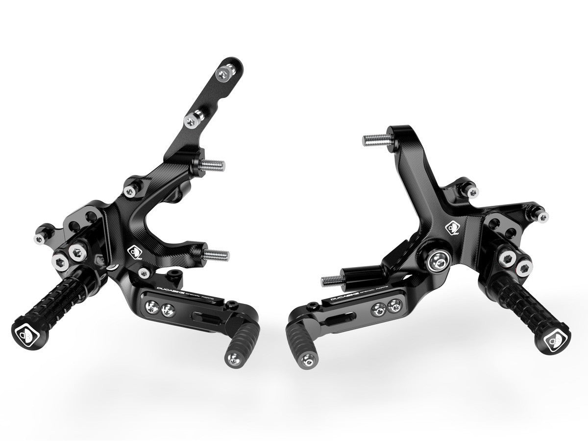 DBK Rearset Adjustable Ducati Streetfighter V2 2022-2024 - Adventure Parts