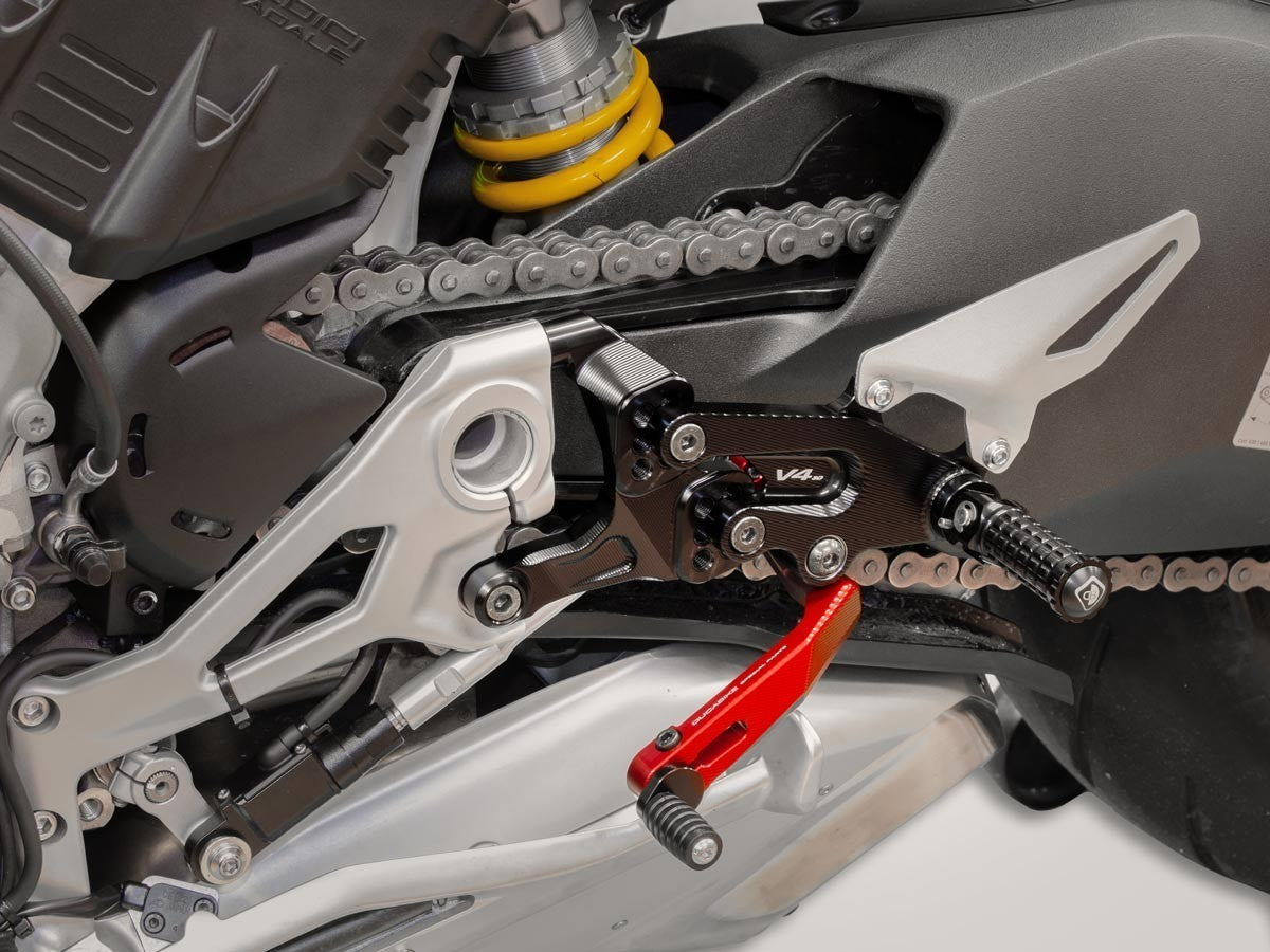 DBK Rearset Adjustable Ducati Streetfighter 2020-2024
