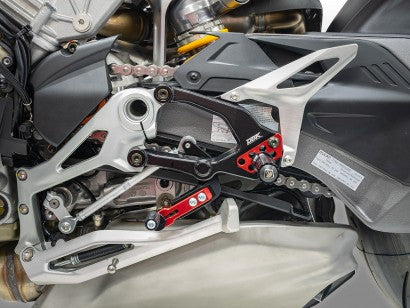 DBK Rearsets Adjustable Ducati Streetfighter V4/S 2025 - Adventure Parts