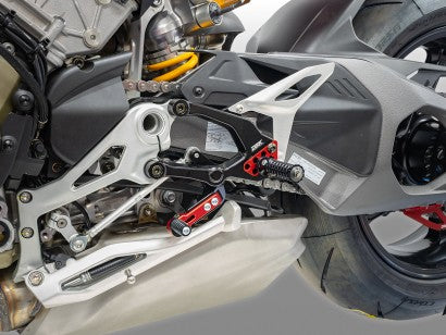 DBK Rearsets Adjustable Ducati Streetfighter V4/S 2025 - Adventure Parts