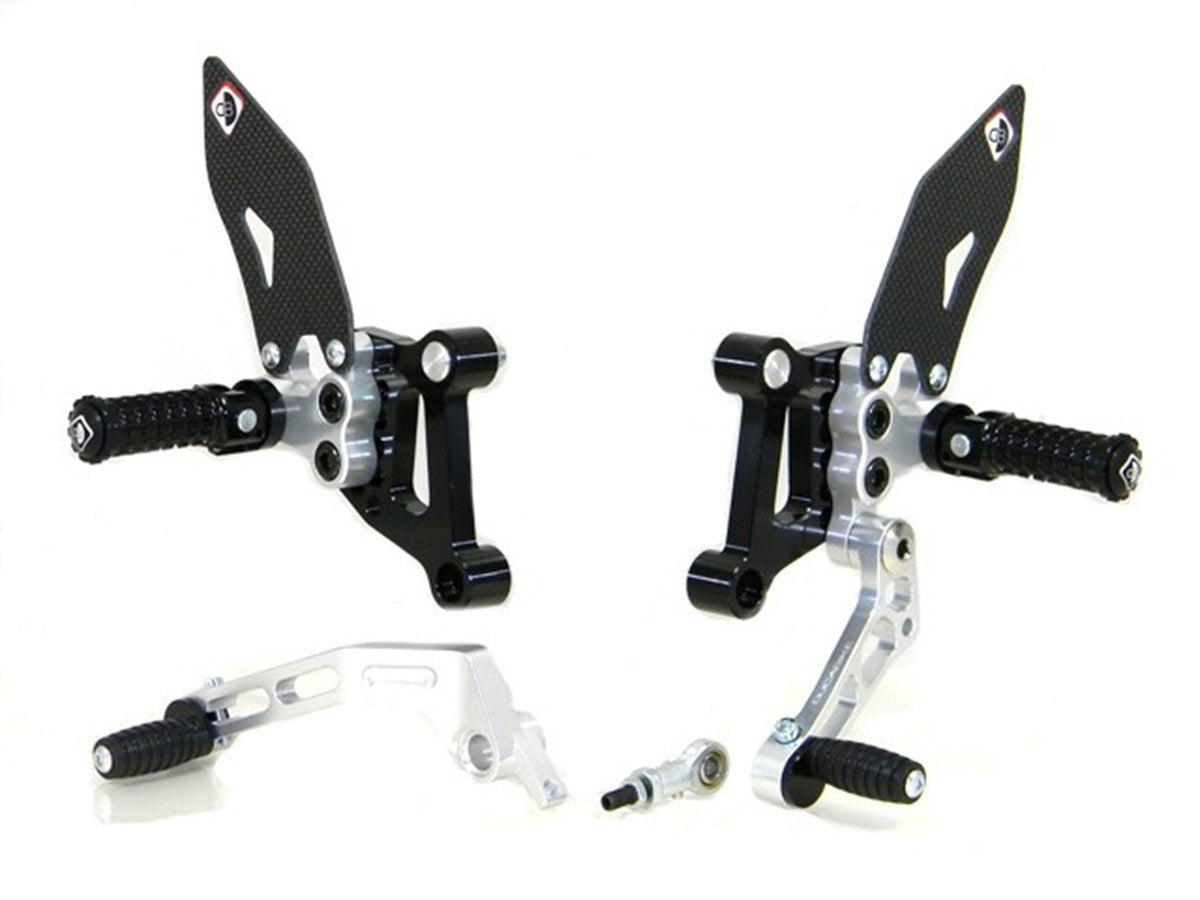 DBK Rearsets Sp Adjustable Ducati 848/1098/1198 2007-2013