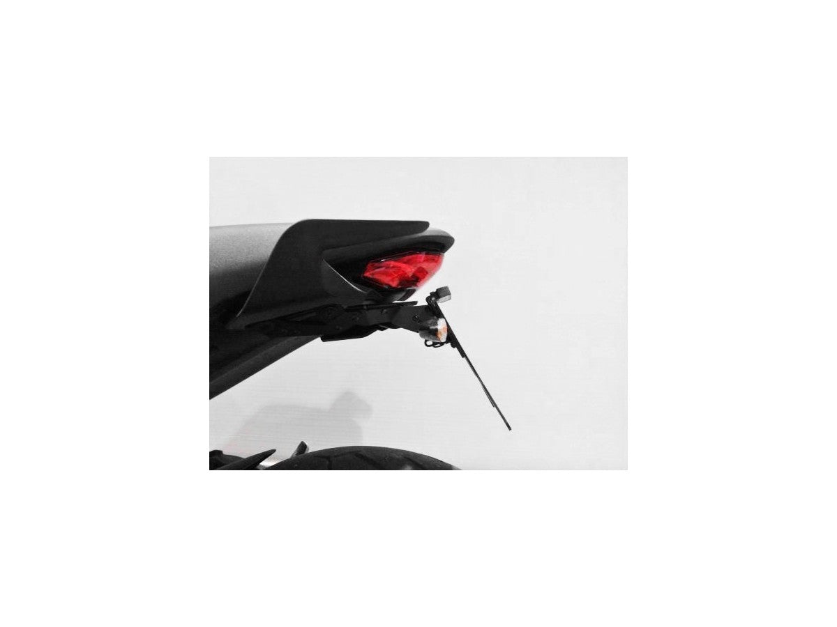 DBK Plate Holder Short Adjustable License Ducati Monster 2015-2017 - Adventure Parts