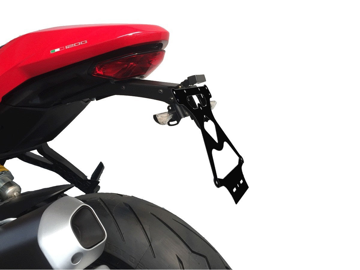 DBK Adjustable License Plate Holder Ducati Super Sport 2017-2024 - Adventure Parts