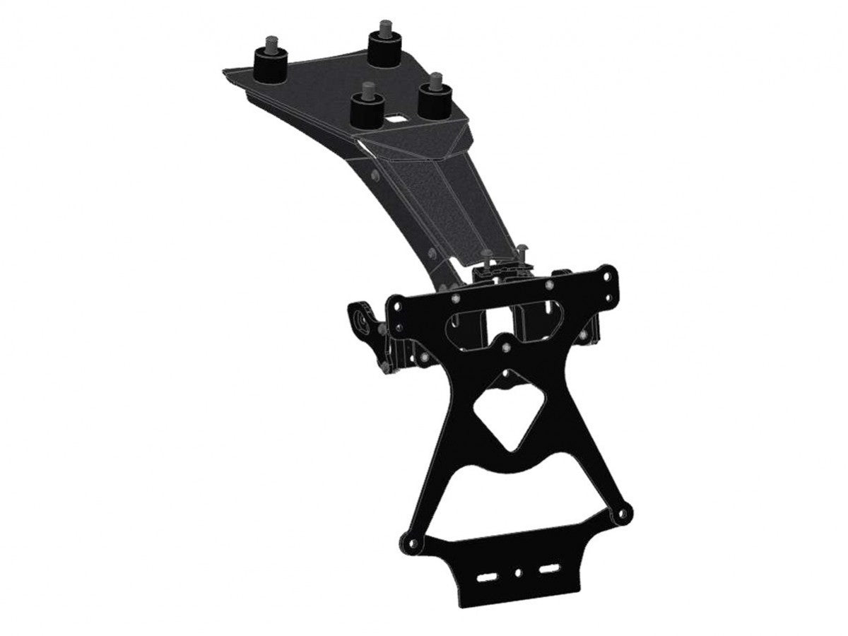 DBK Adjustable License Plate Holder Ducati Super Sport 2017-2024 - Adventure Parts