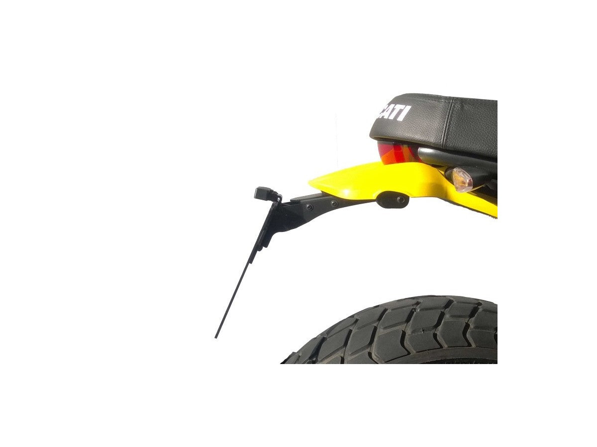 DBK Plate Holder License Adjustable Ducati Scrambler 2016-2020 - Adventure Parts