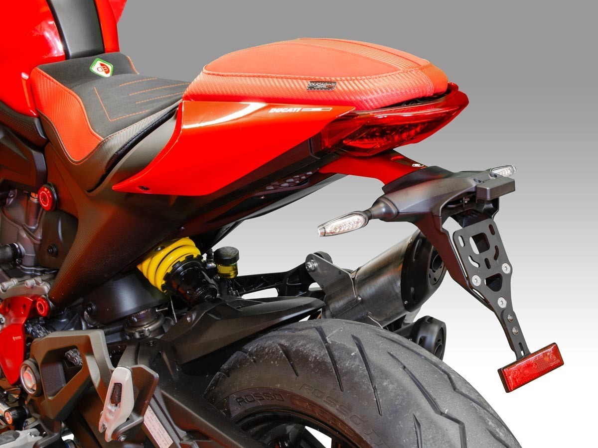 DBK Plate Holder License Ducati Monster 2021-2025 - Adventure Parts