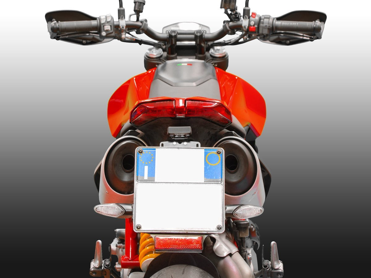 DBK Plate Holder Adjustable License Ducati Hypermotard 950 2019-2025 - Adventure Parts