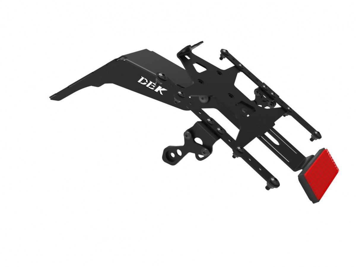 DBK Plate Holder Adjustable License Ducati Hypermotard 698 2024-2025
