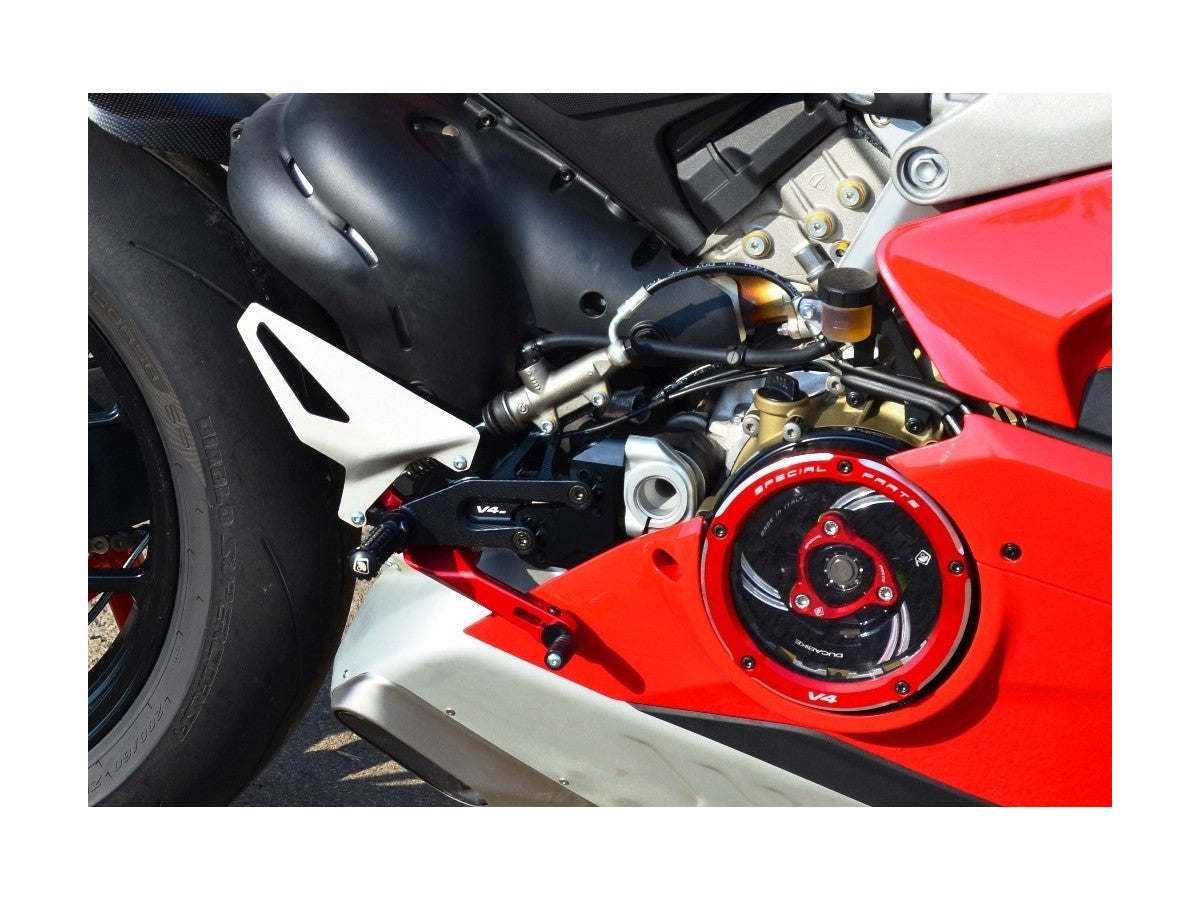 DBK Adjustable Rearset Sbk Ducati Panigale V4 2018-2025 - Adventure Parts