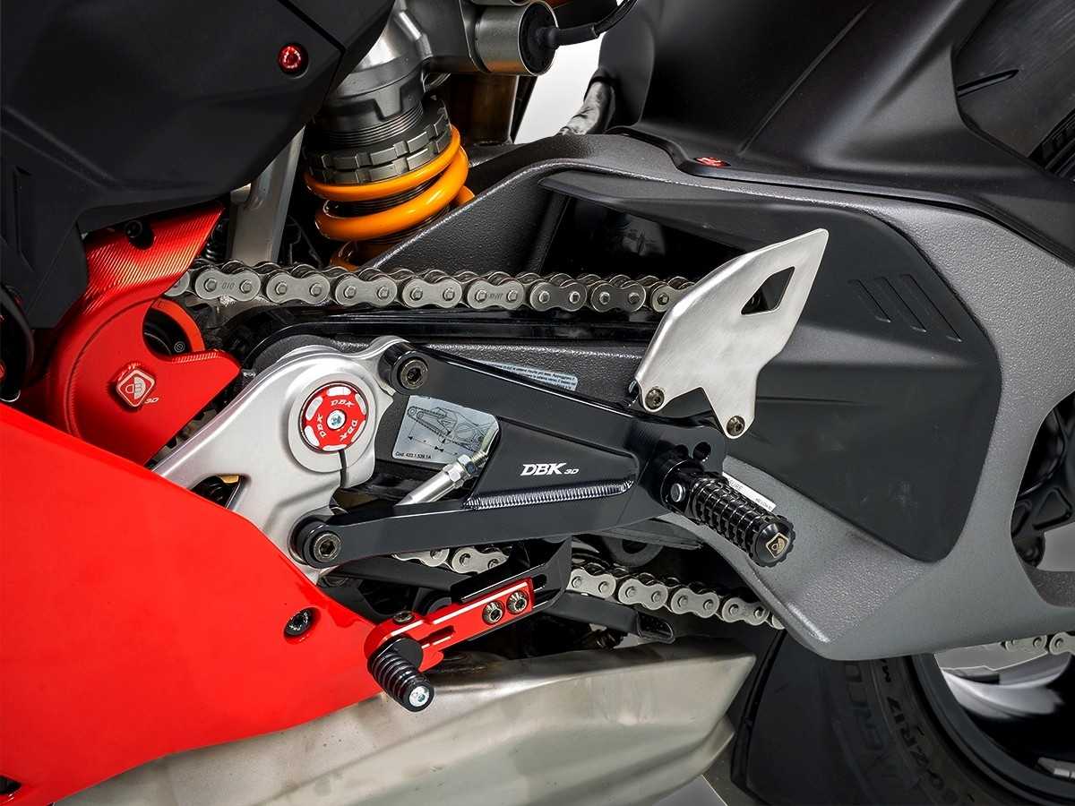 DBK Adjustable Sbk Rearsets Ducati Panigale V4 2025 - Adventure Parts