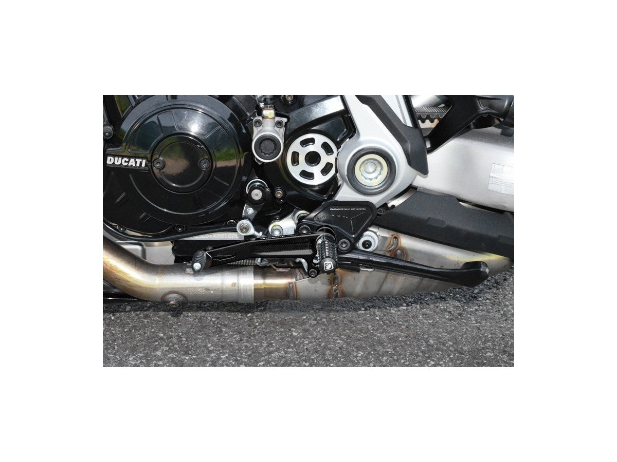 DBK Rearset Adjustable Ducati XDiavel 2016-2024 - Adventure Parts