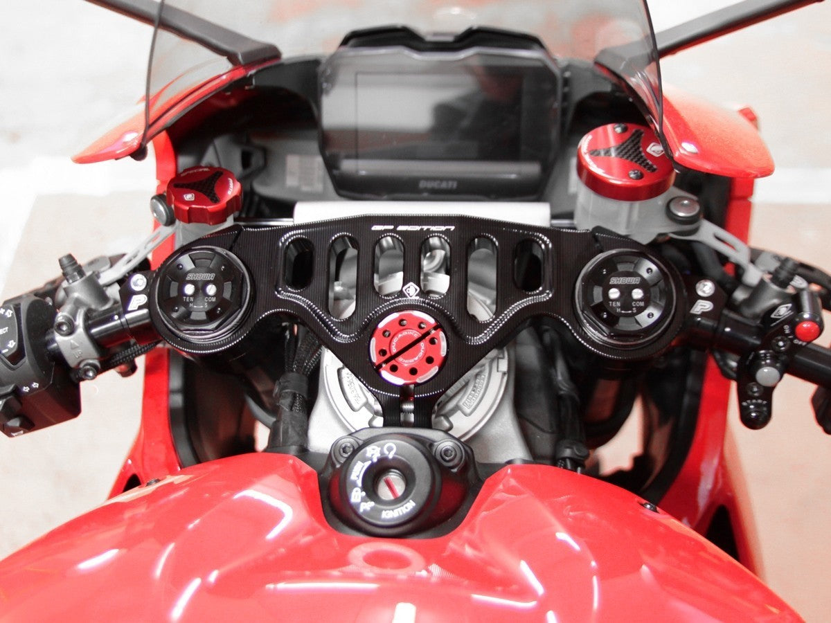 DBK Upper Steering Plate Gp Edition Ducati Panigale V4 2018-2024 - Adventure Parts