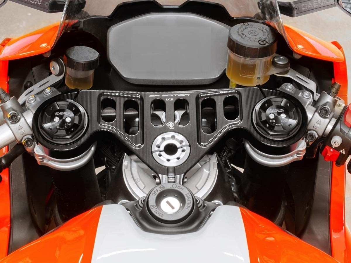 DBK Upper Steering Plate Gp Edition Ducati Panigale V2 2020-2024 - Adventure Parts