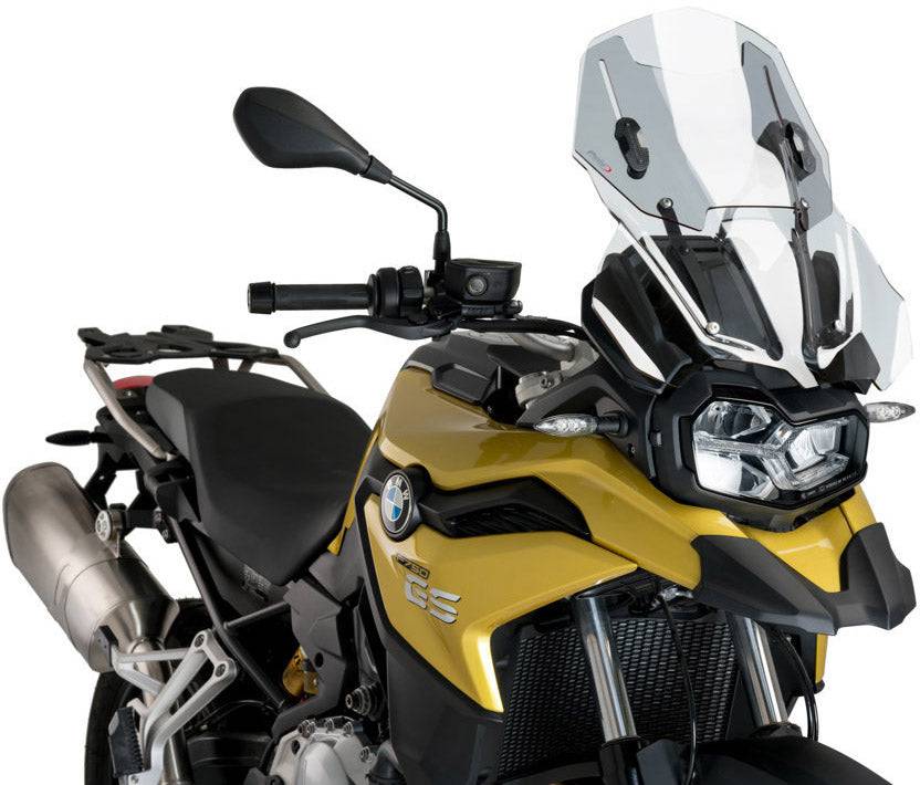 Puig Adjustable Windscreen BMW F750GS F800GS F850GS 2018-2025 - Adventure Parts