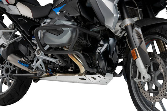 Puig Aluminum Oil-Carter Guard Skid Plate BMW R1250GS 2021-2024 - Adventure Parts