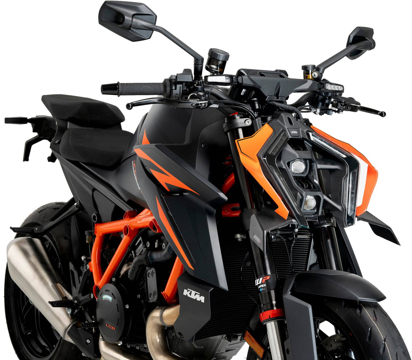 Puig Downforce Naked Front Spoilers KTM 1390 Super Duke R, EVO 2024-2025 - Adventure Parts