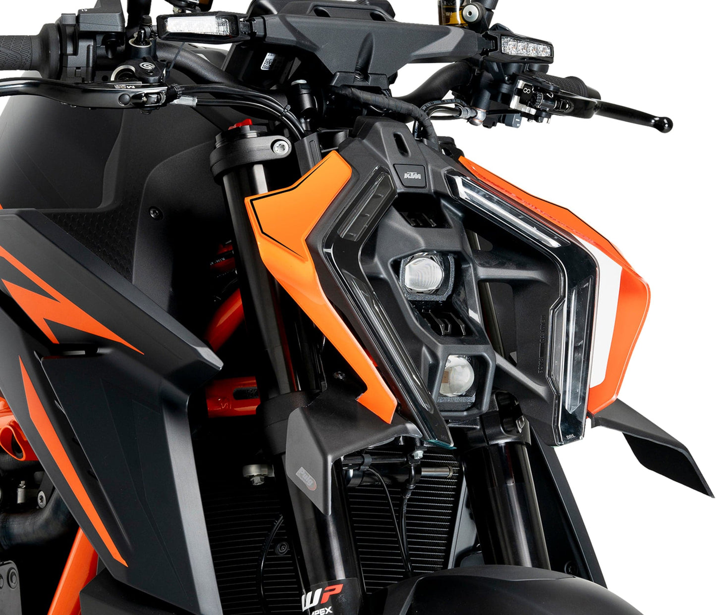 Puig Downforce Naked Front Spoilers KTM 1390 Super Duke R, EVO 2024-2025 - Adventure Parts