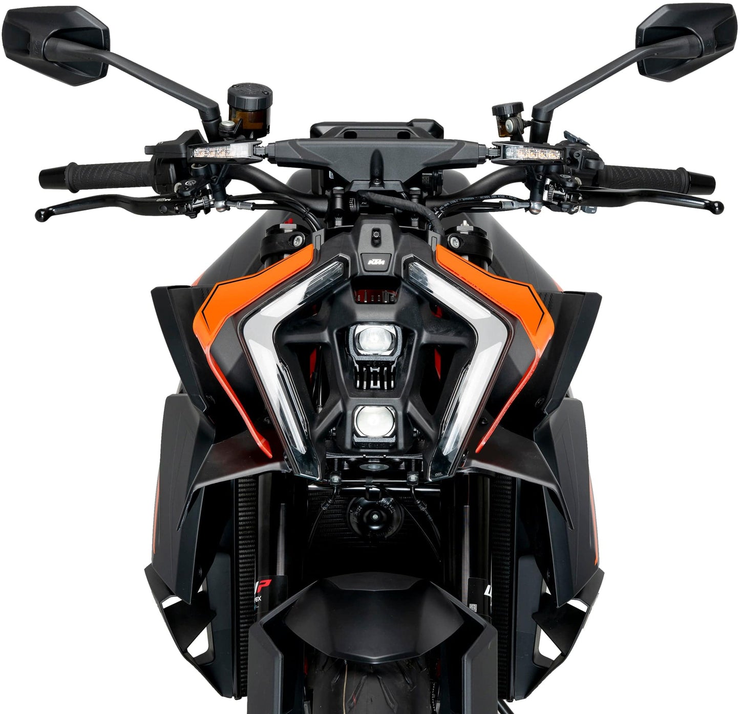 Puig Downforce Naked Front Spoilers KTM 1390 Super Duke R, EVO 2024-2025 - Adventure Parts
