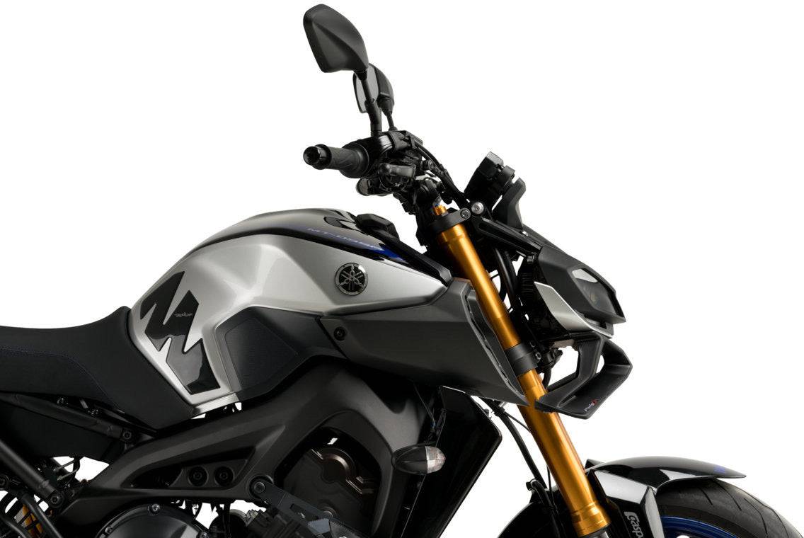 Puig Downforce Naked Front Spoilers Yamaha MT-09 2017-2020 - Adventure Parts