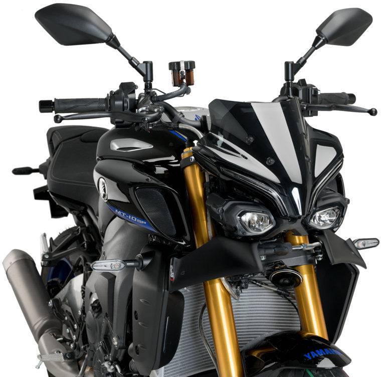 Puig Downforce Naked Front Spoilers Yamaha MT-10, SP 2022-2025