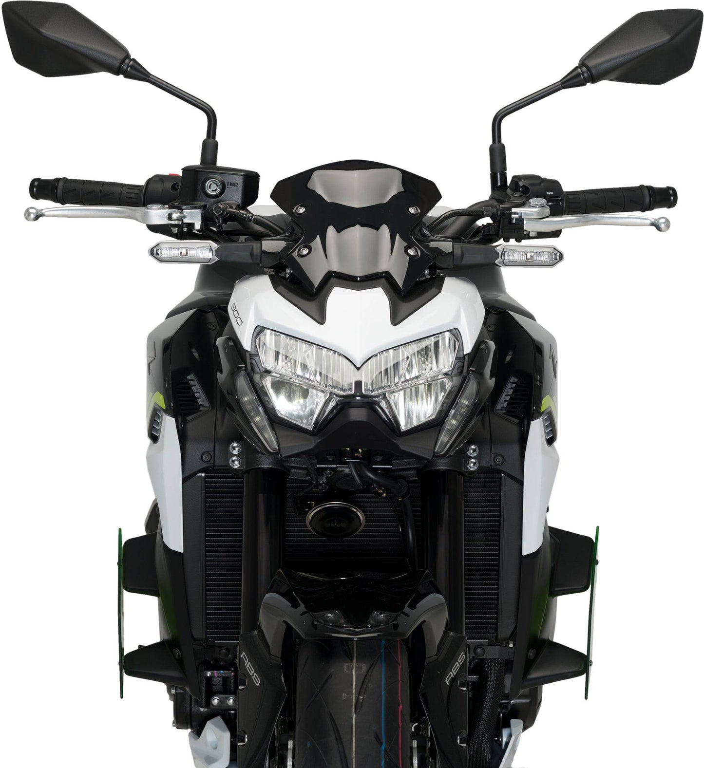 Puig Downforce Naked Side Spoilers Kawasaki Z900 2020-2024 - Adventure Parts