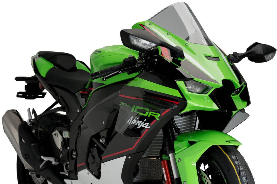 Puig Downforce Race Side Spoilers Kawasaki Ninja ZX10R ZX-10R/RR 2021-2025
