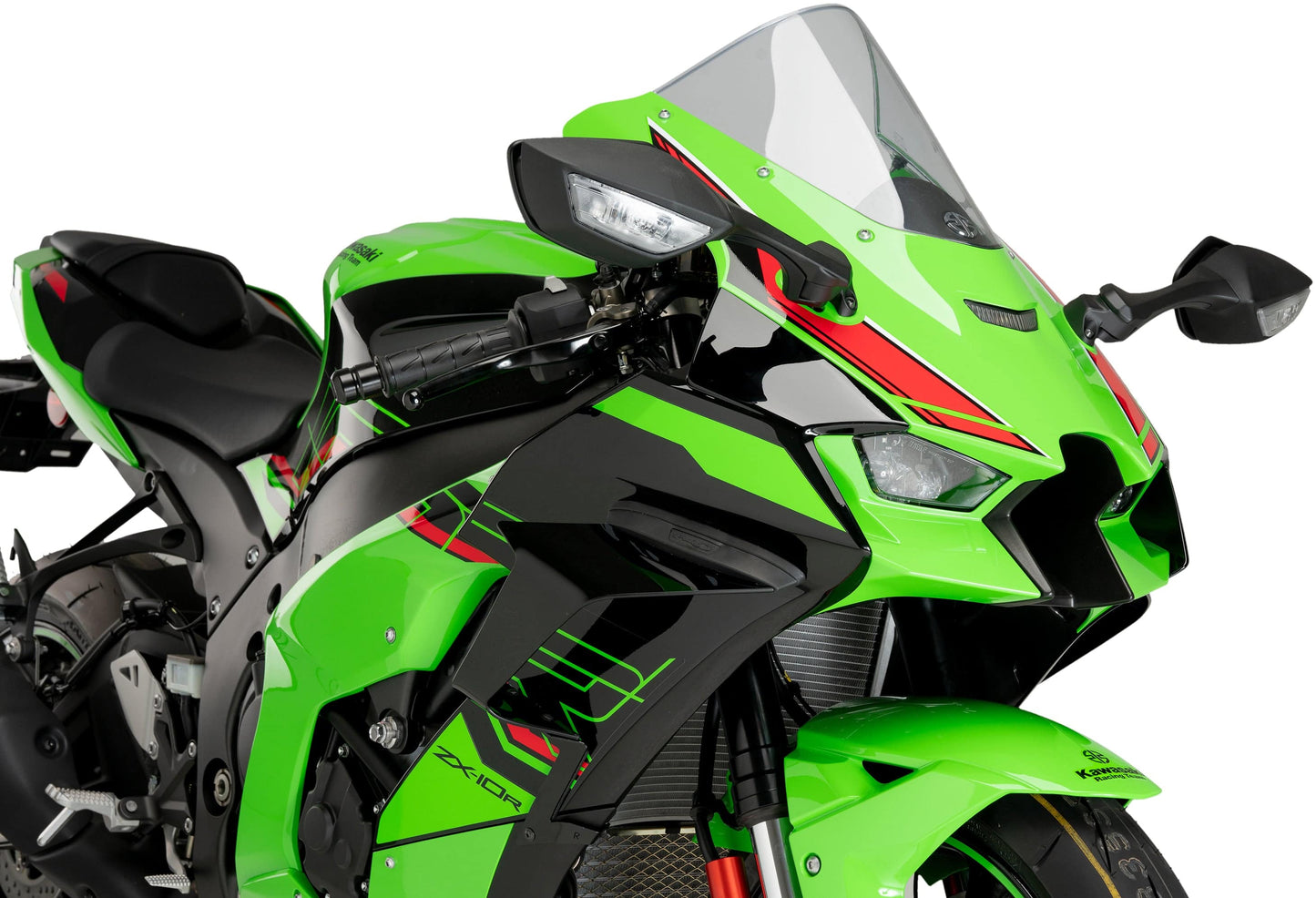 Puig Downforce Race Side Spoilers Kawasaki Ninja ZX10R ZX-10R/RR 2021-2025