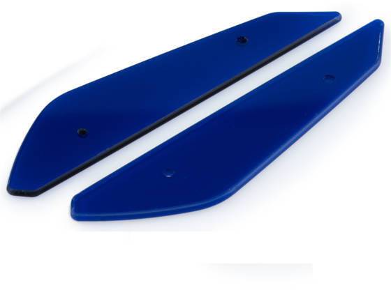 Puig Downforce Sport Side Spoilers Kawasaki Ninja 650 2020-2025 - Adventure Parts
