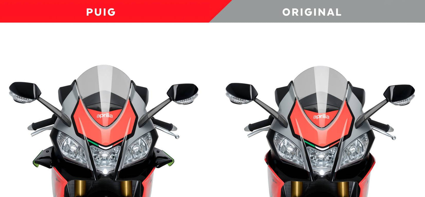 Puig Downforce Sport Side Spoilers Aprilia RSV4 1000RR 2019-2020, RF/RR 2015-2018 - Adventure Parts