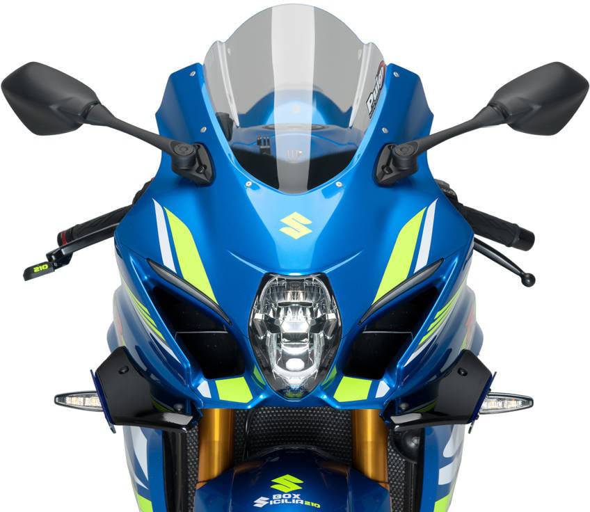 Puig Downforce Sport Side Spoilers Suzuki GSXR1000 GSX-R1000 2017-2025 - Adventure Parts