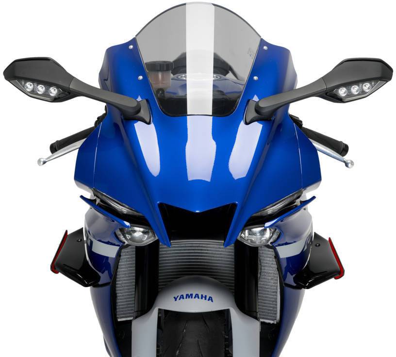 Puig Downforce Sport Side Spoilers Yamaha YZF-R1/R1M 2020-2025 - Adventure Parts